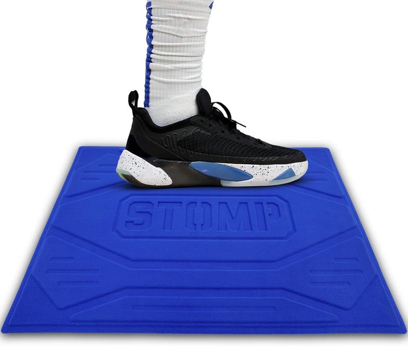 STOMP Store Athletics: Reusable Large Traction Mat for Volleyball & Basketball Shoes - Alternative for Basketball Sticky Mats for Shoes - Durable & Non-Slip Shoe Cleaning Pad - 24"x19" - Image 1